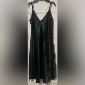 Elegant Black Women's Nightgown